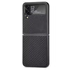 Coque de Protection Style Fibre de Carbone pour Samsung Galaxy Z Flip 7