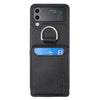 Coque Portefeuille en cuir support de carte Pour Samsung Z FLIP 5