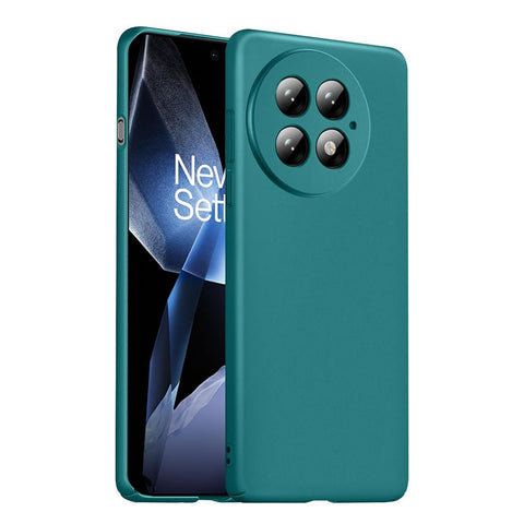 Coque Bastmei pour OnePlus 13 Protection Caméra  Vert Gravier