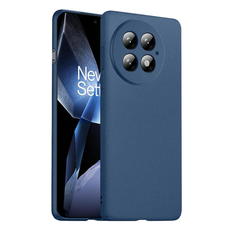 Coque Bastmei pour OnePlus 13 Protection Caméra Bleu Gravier