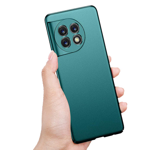 Bastmei Coque pour OnePlus 11 5G Vert